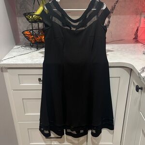 White House Black Market Black Garment